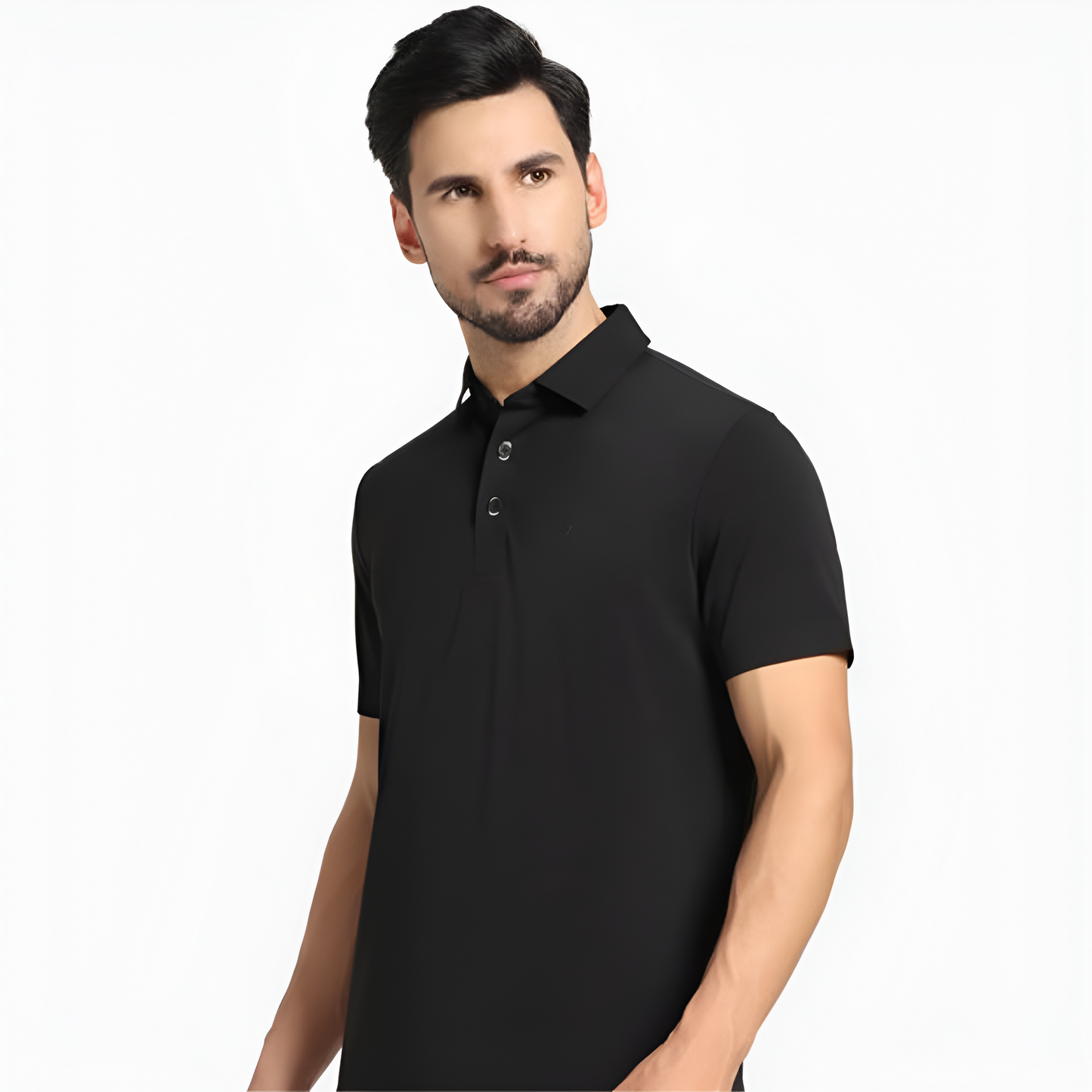 Poly Cotton Solid Half Sleeves Mens Polo T-shirt (Pack of 3)