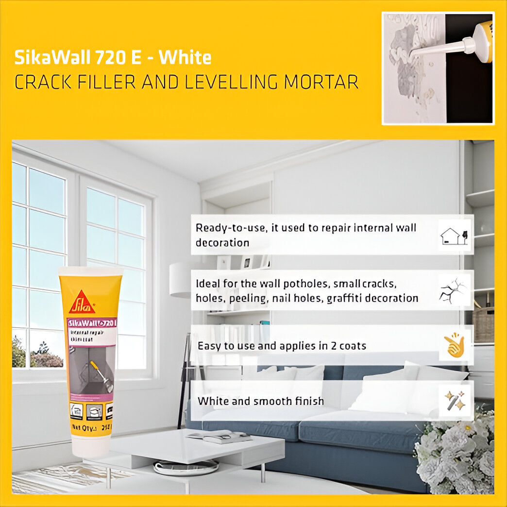 SikaWall QuickFix Wall Repair Kit – Easy Patching, Lasting Results