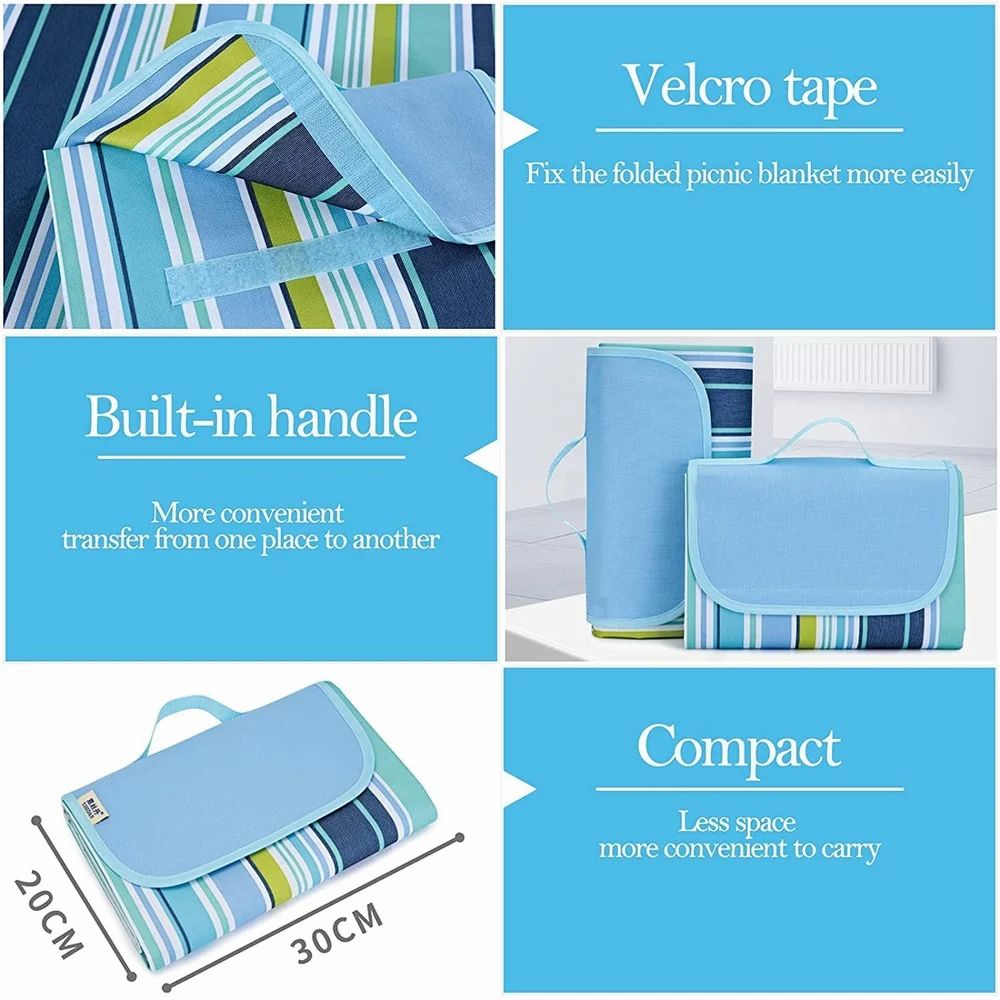 Washable Picnic Mat – Effortless Clean, Endless Fun!