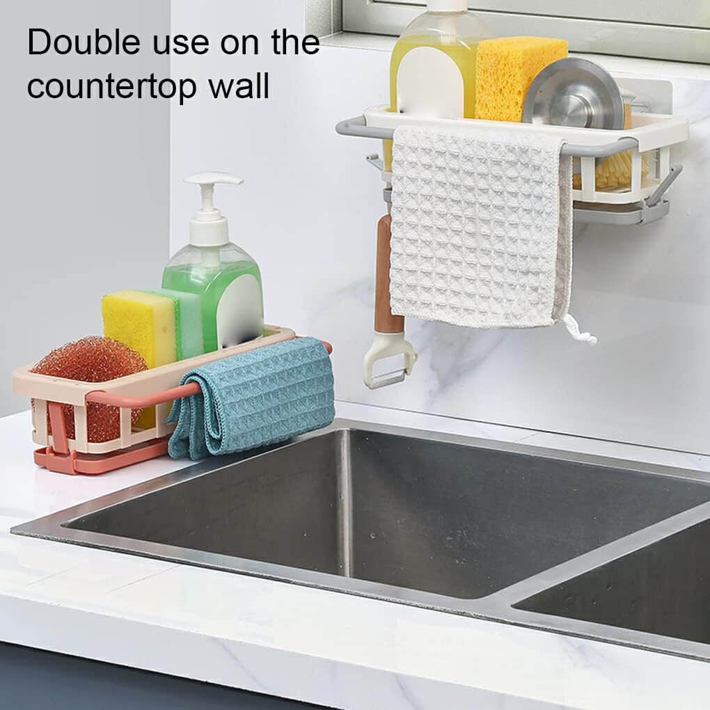 Retractable Sponge Storage Hanging Rack