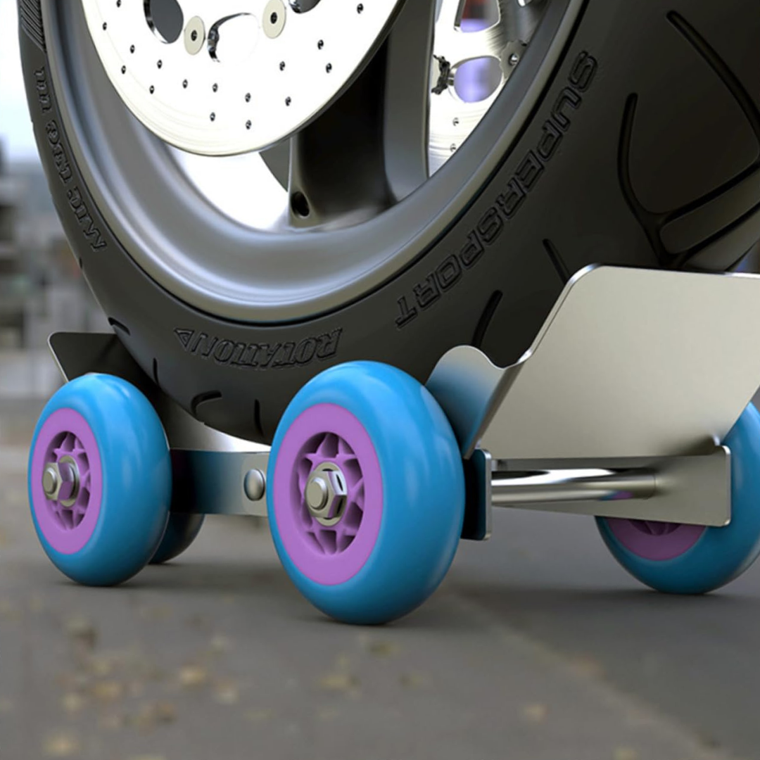 Motorcycle & Scooter Flat Tire Wheel Puller Support