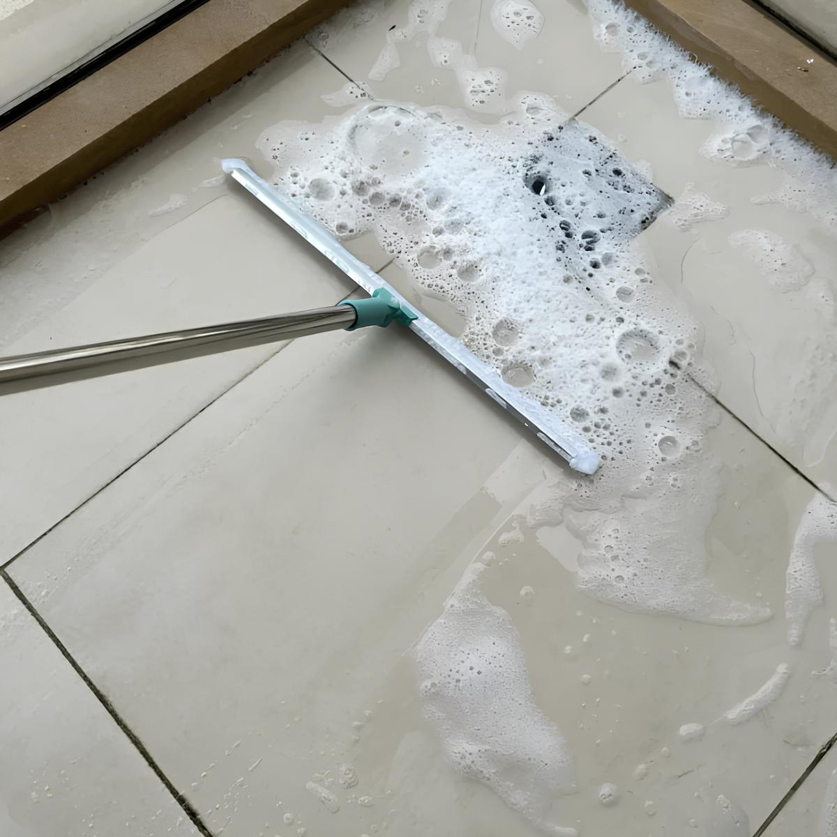 Multi-Purpose Silicon Squeegee Mop – Long Handle Design