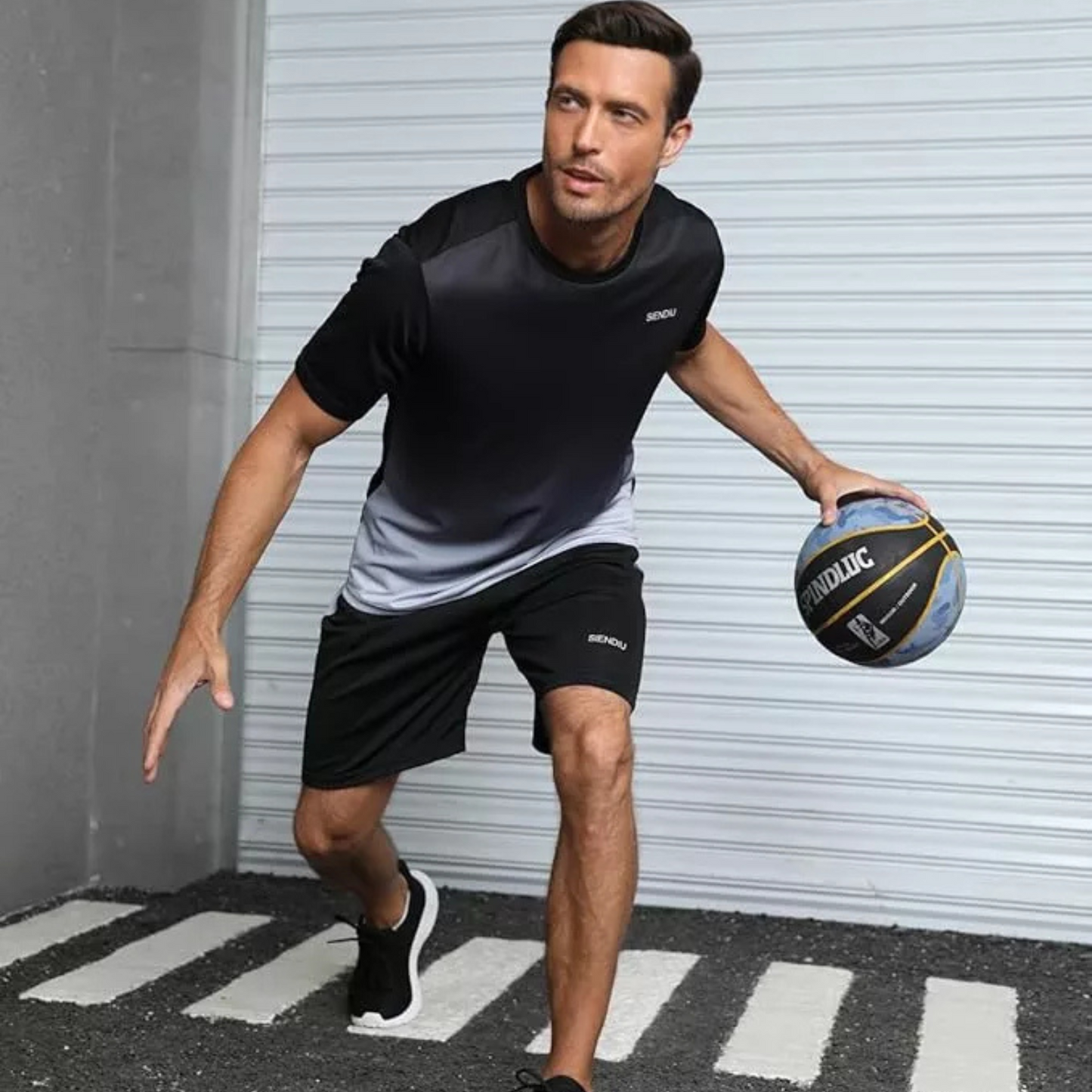 Men's Jersey T-shirt & Short Set