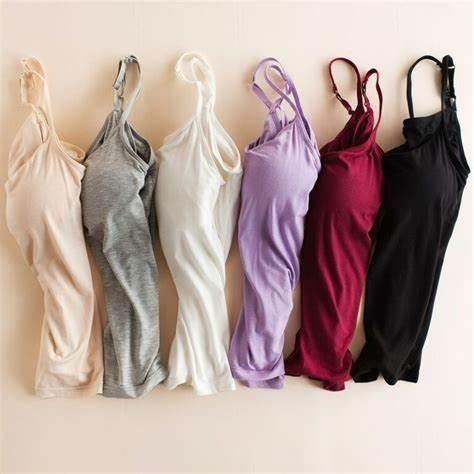 Women’s Loose Fit Camisole with Built-In Tank Top – Lightweight, Breathable, and Stylish Sleeveless Top for Everyday Comfort (Pack of 2)