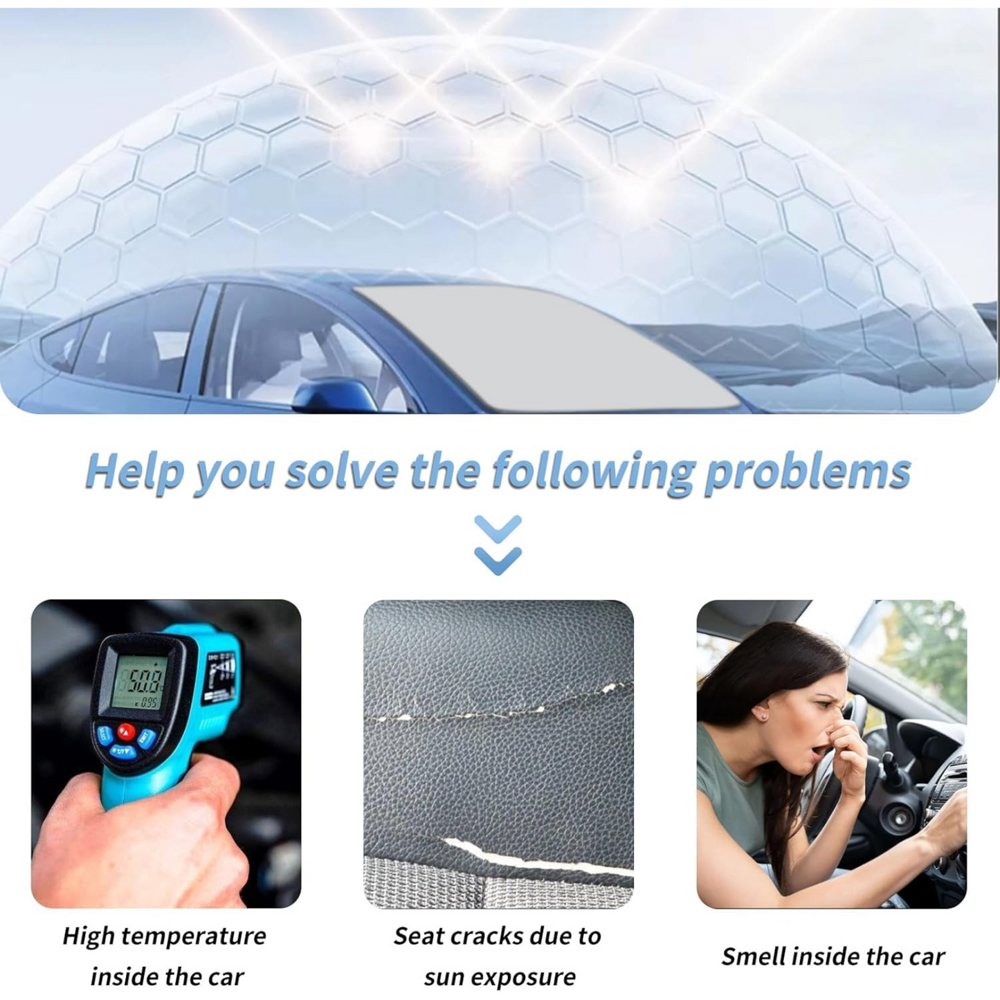 Folding Car Window Sunshade Cover