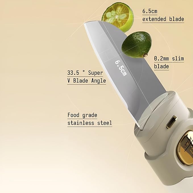Portable 2-in-1 Knife & Peeler – Sharp, Compact & Versatile!