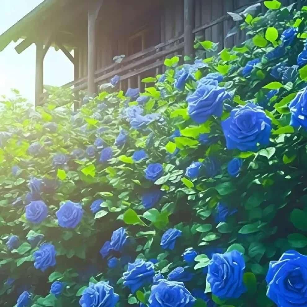 💙BLUE ENCHANTRESS ROSE SEEDS🌹🔥+ Free Plant Growth Supplement