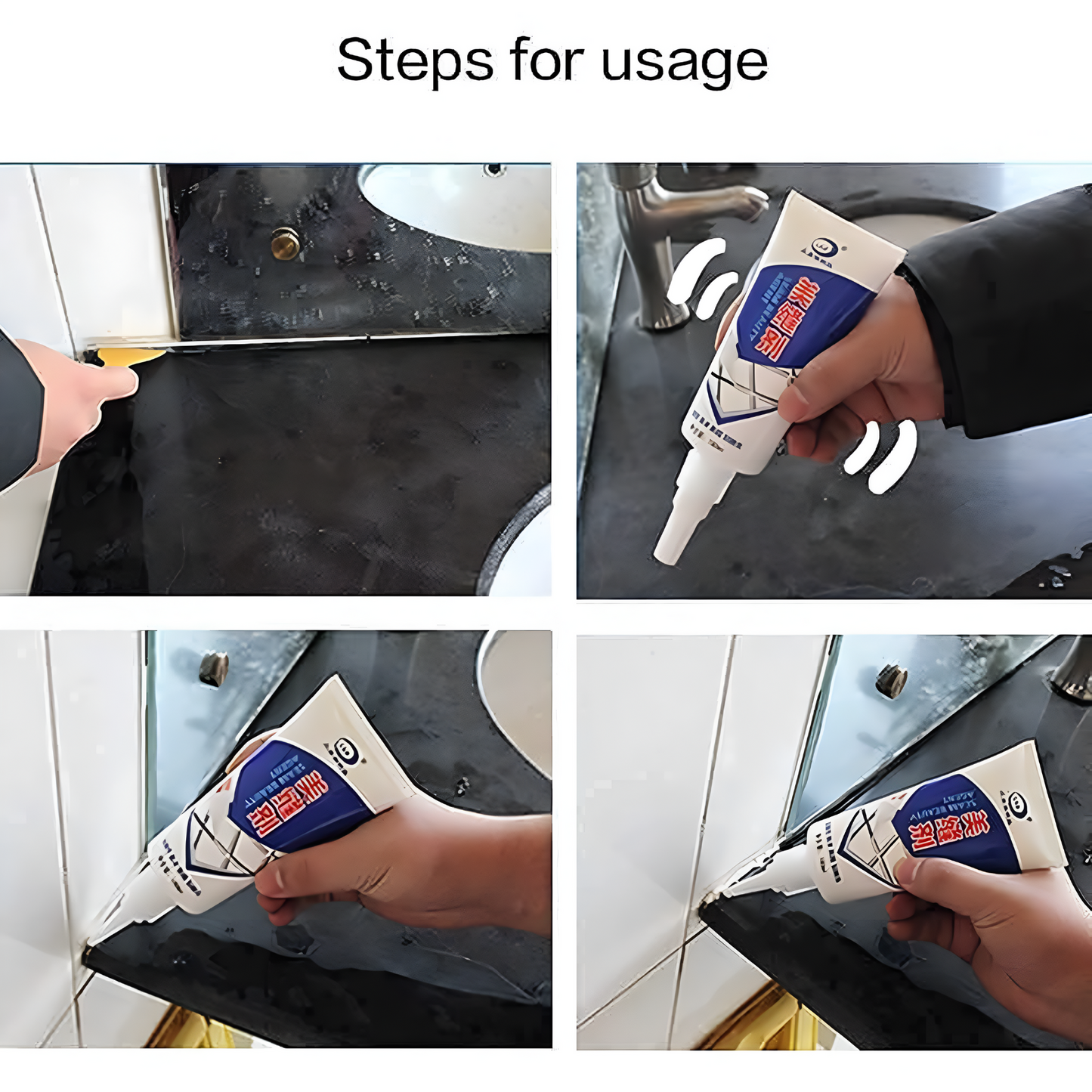 All-in-One Multipurpose Gap Filler & Tile Grout Sealer – Waterproof & Crack Repair Solution
