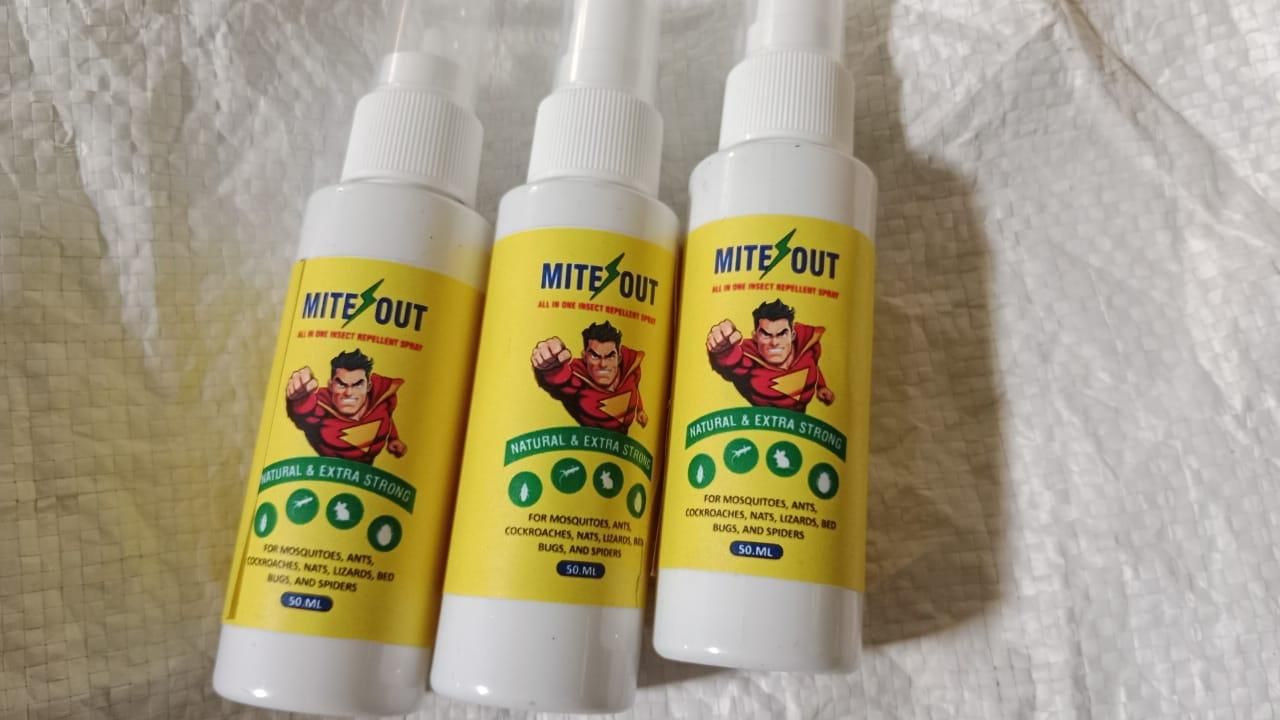 Pestora Mite Out – All-Natural Mite Eliminator for Home Use | Long Lasting Protection - 50ML