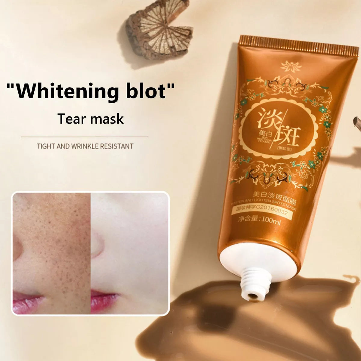 Wrinkle Firming Peel-Off Mask – Lift, Tighten & Rejuvenate for Youthful Glow 100 ml (Pack of 2)