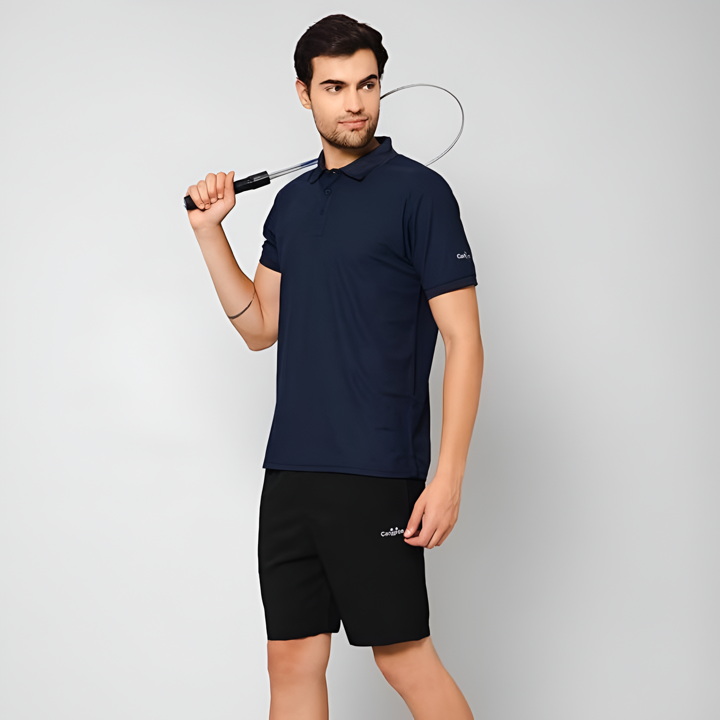 Poly Cotton Solid Half Sleeves Mens Polo T-shirt (Pack of 3)