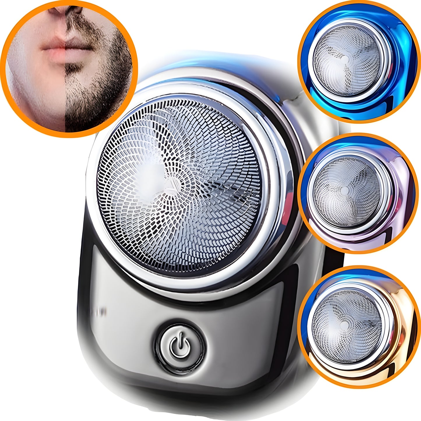 Mini Portable Rechargeable Cordless Electric Shaver for Men – Compact, Travel-Friendly, and Effortless Grooming Anytime, Anywhere