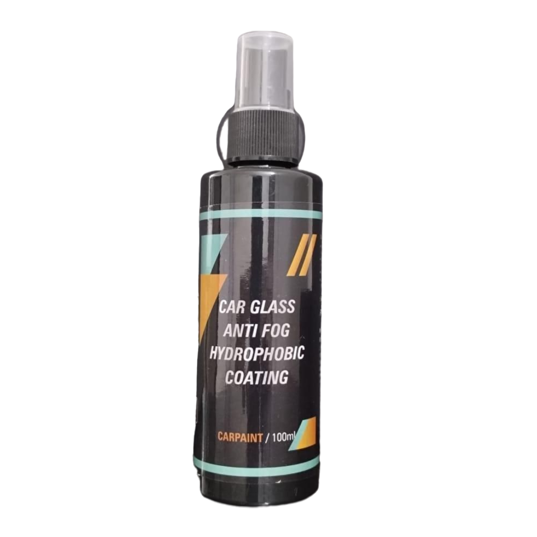 Car Glass Anti-Fog Hydrophobic Coating – Clear Vision, Water-Repellent, Long-Lasting Protection for Windshields & Mirrors 100ML (Pack of 2)