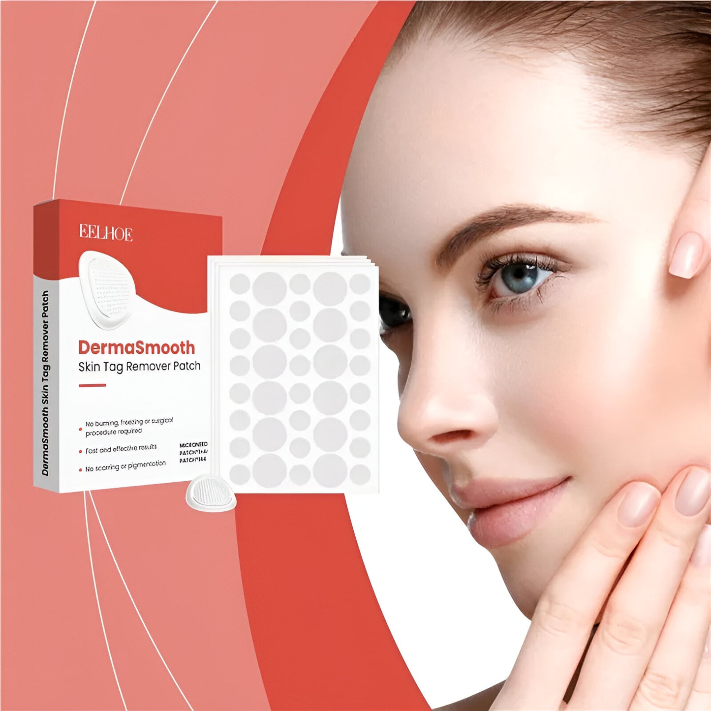 Skin Tag Remover Patch (144 Patches)