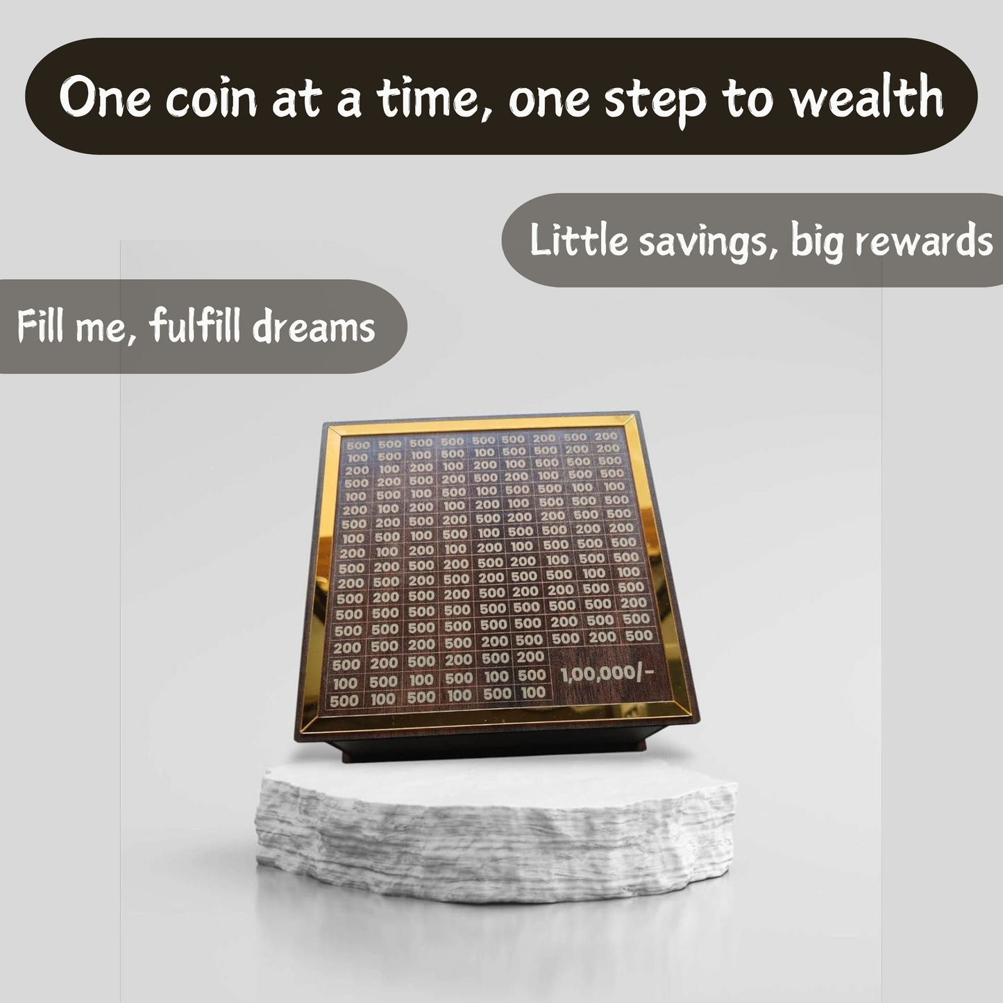 Savings Challenge Piggy Bank – Your First Step to Financial Freedom!