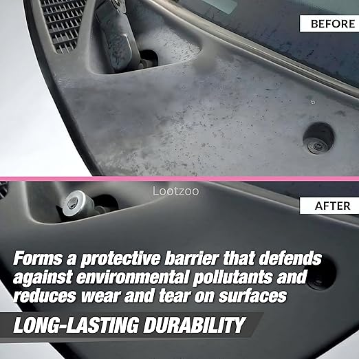 Nano Plastic Revitalizing Coating Agent for Car – Restore & Protect Plastic Surfaces with Advanced Nano Technology 100ml (Pack of 2)