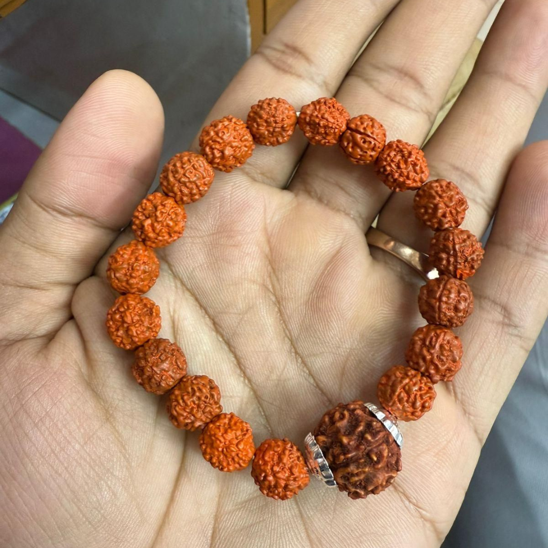 7 Mukhi Rudraksha Bracelet