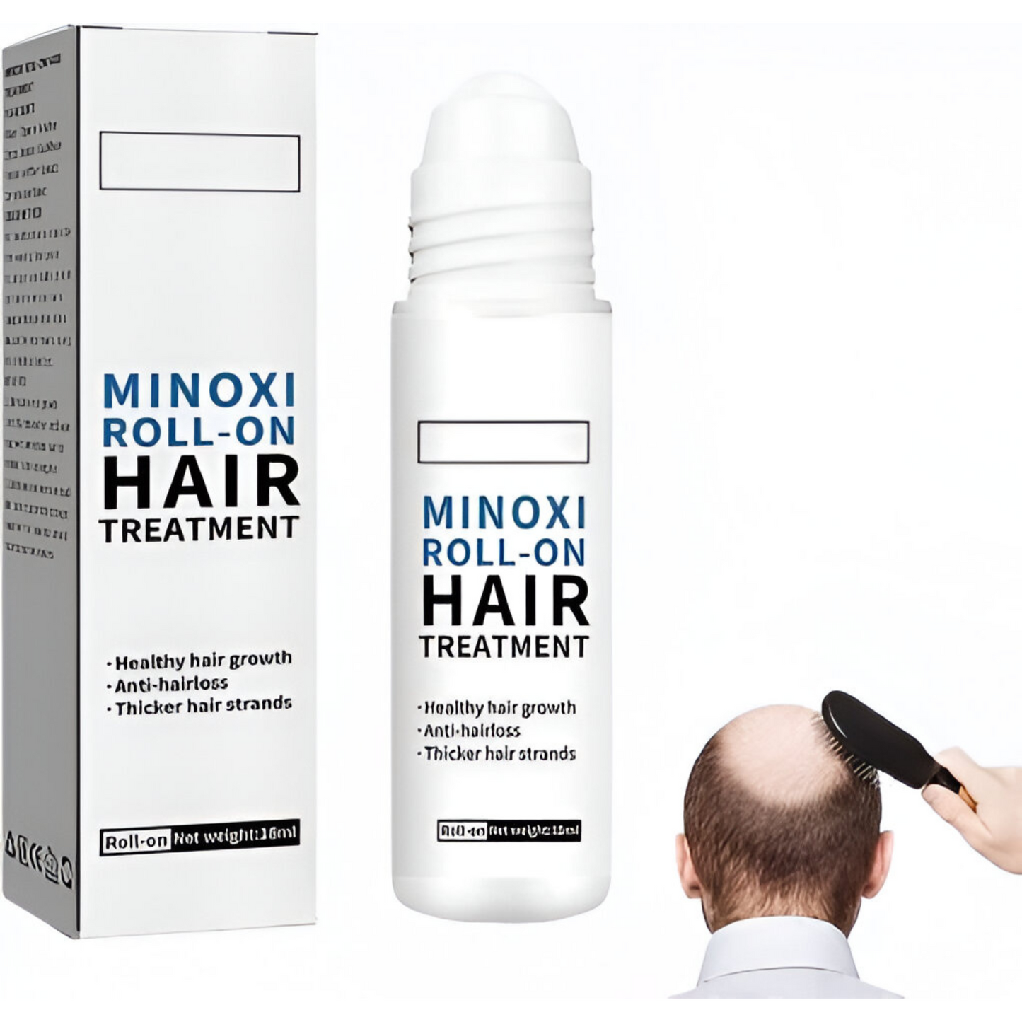 Minoxi Roll-On Hair Treatment Hair Growth Serum For Women & Men