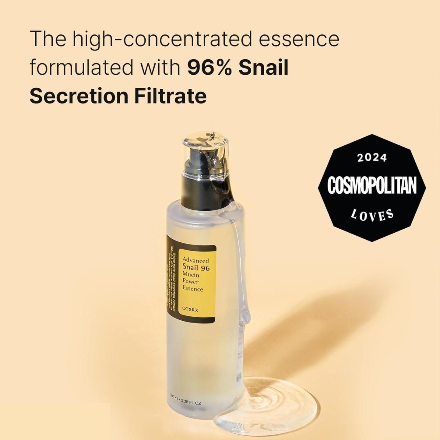 Snail 96 Mucin Power Essence – Repair, Hydrate & Strengthen Skin Barrier 100 Ml Each Pack of 2