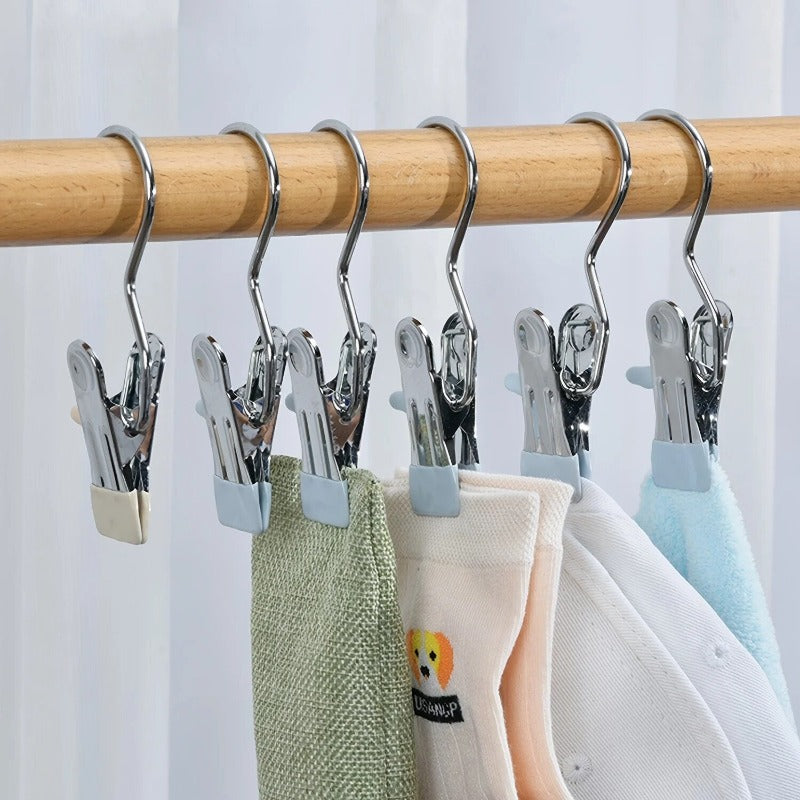 Laundry Boot Hanging Hook Clips - (Pack of 10)