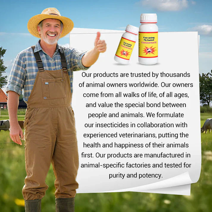 Fast Acting Fly Control Concentrate – (Pack of 2)