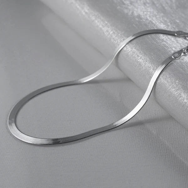 Anti Tarnish Lucky Silver Snake Anklets