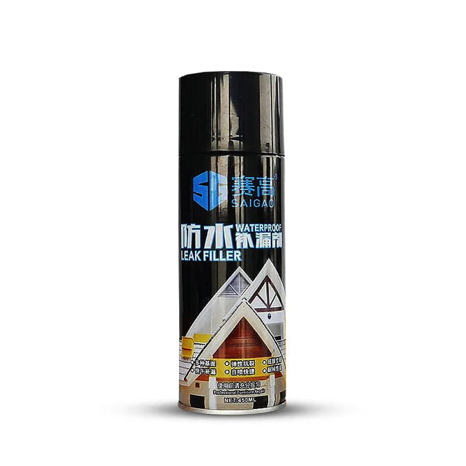 Waterproof Leak Filler Spray – Heavy-Duty Rubber Flexx Sealant for Cracks, Roofs, Gutters & Pipe Repairs