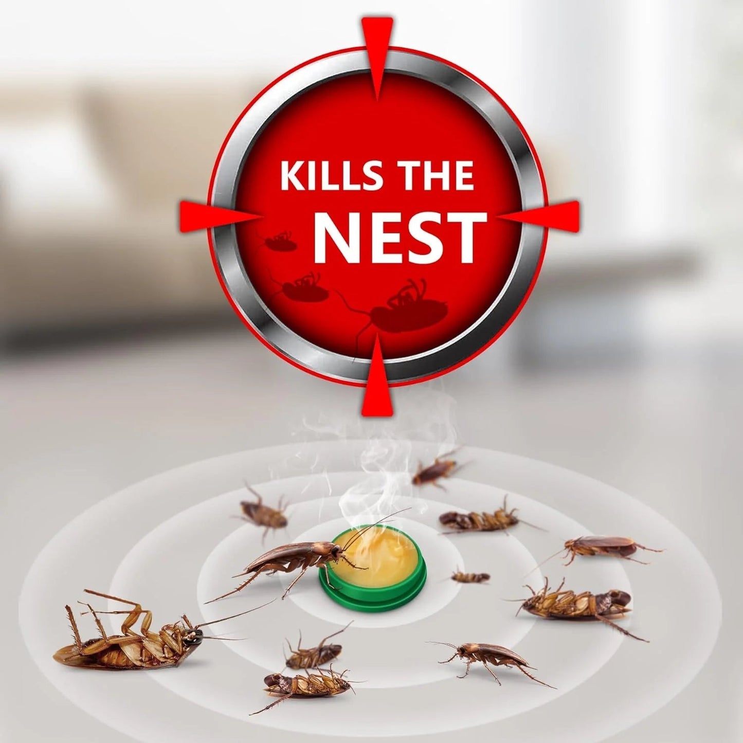 Cockroach Killer Gel – Professional-Grade Formula for a Pest-Free Home!