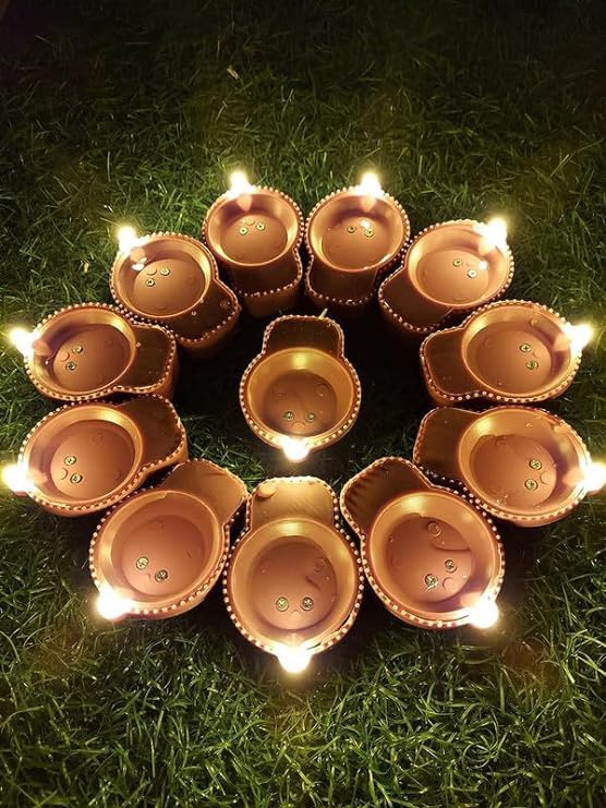 GlowFlow™ - LED Water Sensor Diya