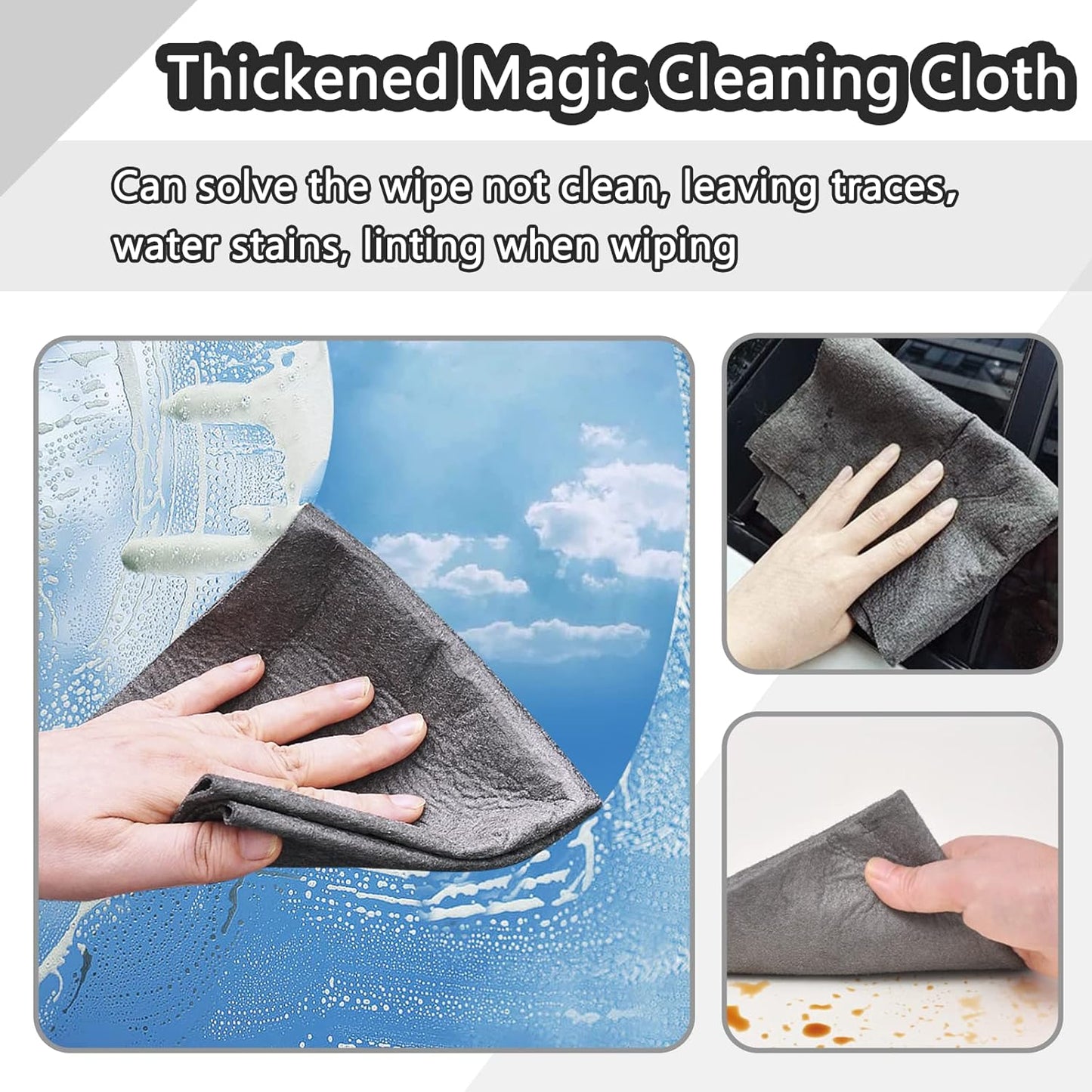 Thickened Magic Cleaning Cloth (Pack of 5)