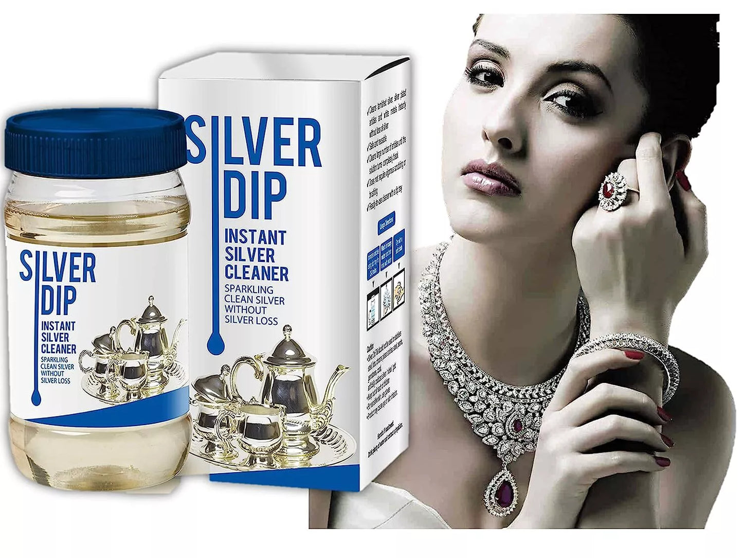 Silver Dip™ - Instant Jewellery & Silver Cleaner | Buy 1 Get 1 Free