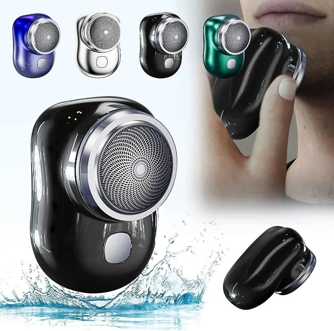 Mini Portable Rechargeable Cordless Electric Shaver for Men – Compact, Travel-Friendly, and Effortless Grooming Anytime, Anywhere