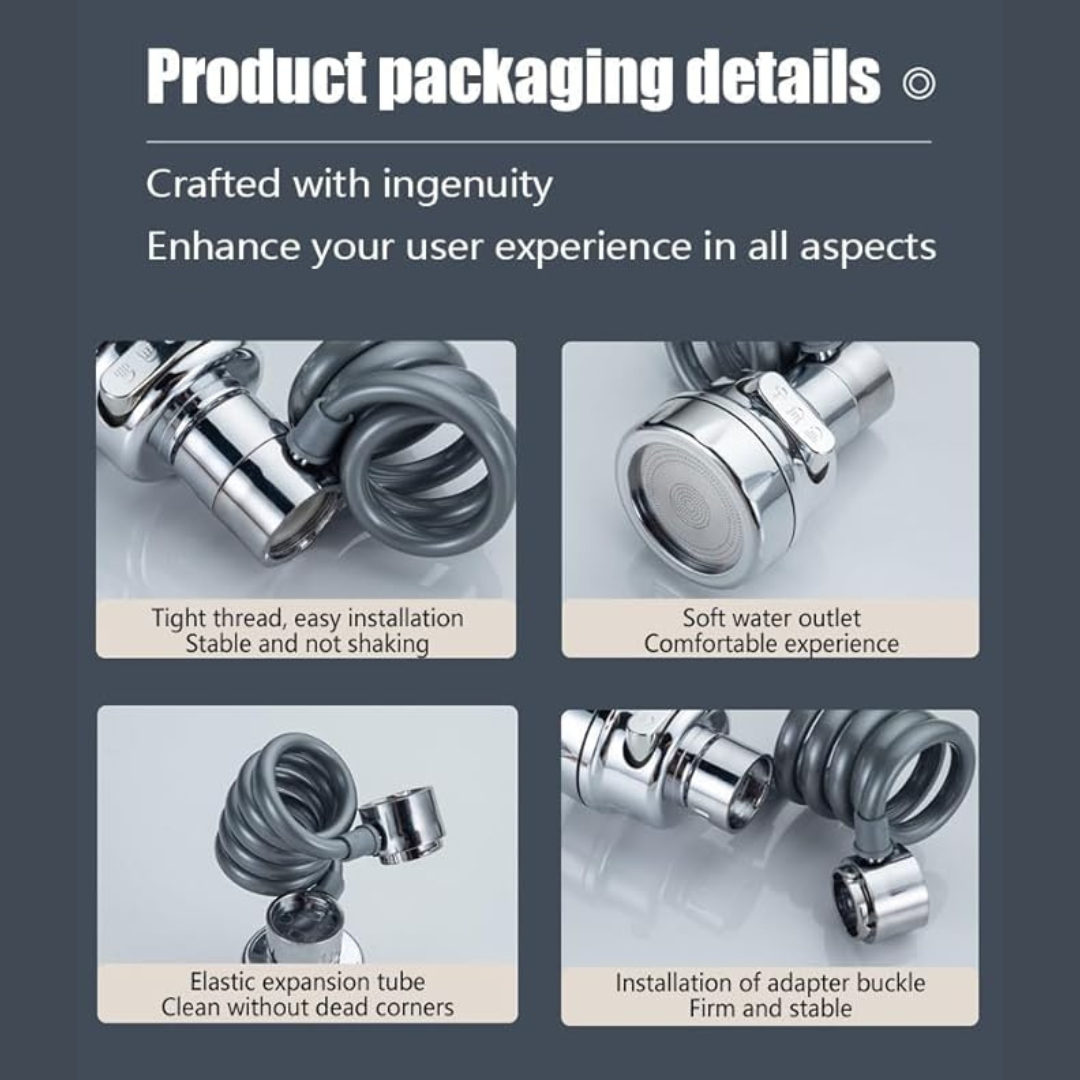Sink Sprayer Attachment for Faucet – Perfect for Kitchen & Bathroom Use