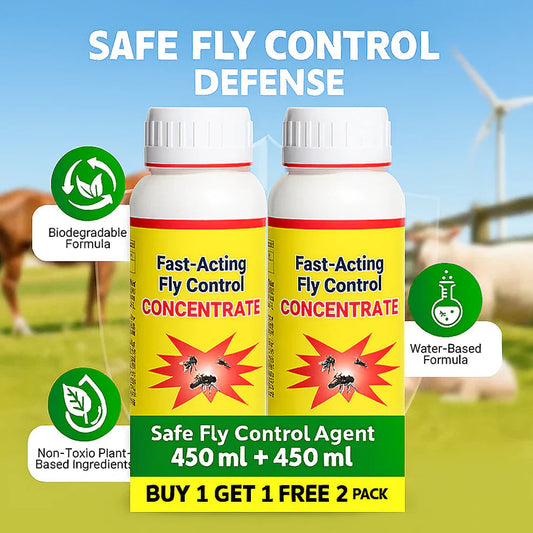 Fast Acting Fly Control Concentrate – (Pack of 2)