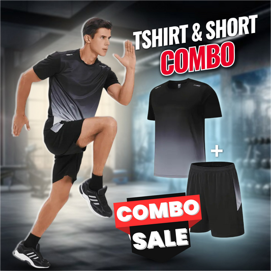 Men's Jersey T-shirt & Short Set