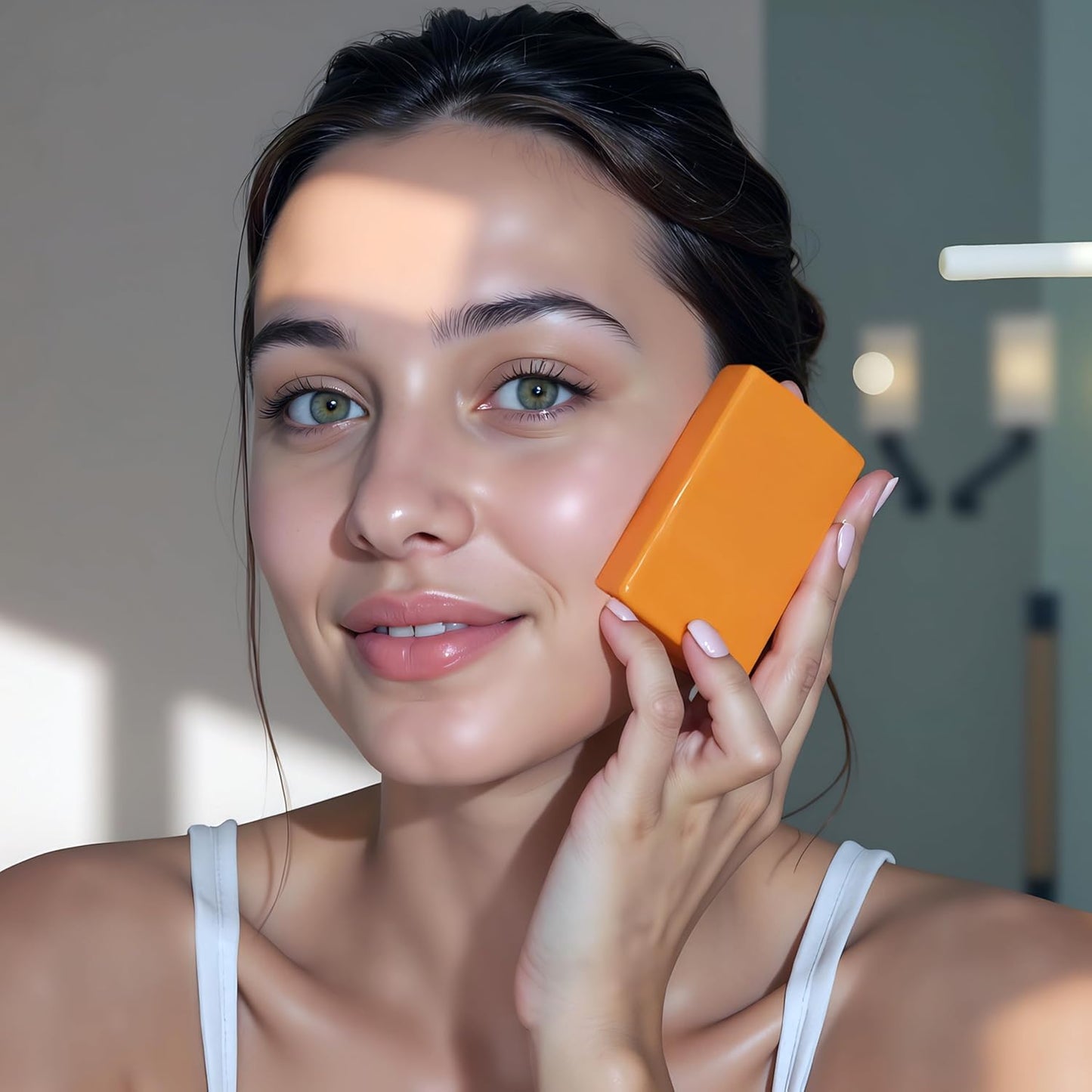 Lucacci Sinche Kojic Skin Whitening Facial Body Soap for Women & Men - 100 g