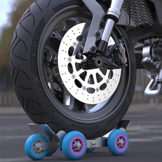 Motorcycle & Scooter Flat Tire Wheel Puller Support