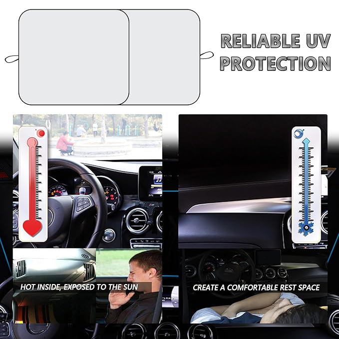 Folding Car Window Sunshade Cover