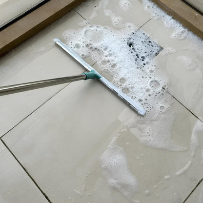 Multi-Purpose Silicon Squeegee Mop – Long Handle Design