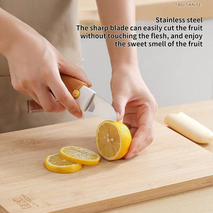 Portable 2-in-1 Knife & Peeler – Sharp, Compact & Versatile!