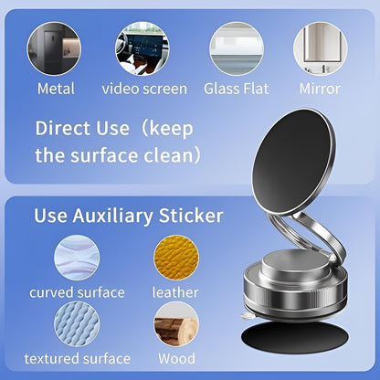 Vaccum Magnetic Phone Holder