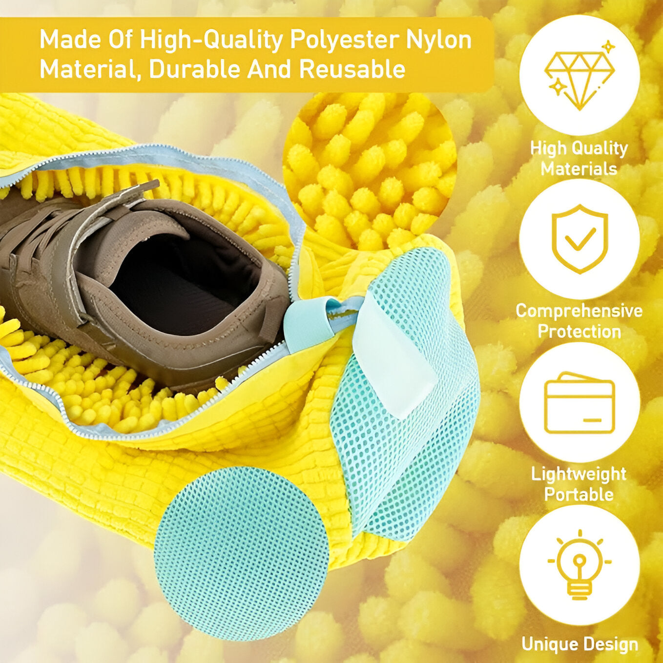 Shoe Washing Machine Bag