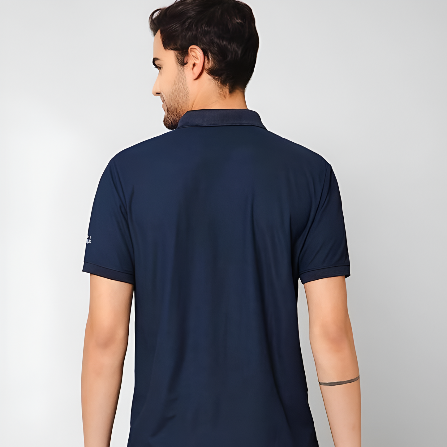 Poly Cotton Solid Half Sleeves Mens Polo T-shirt (Pack of 3)
