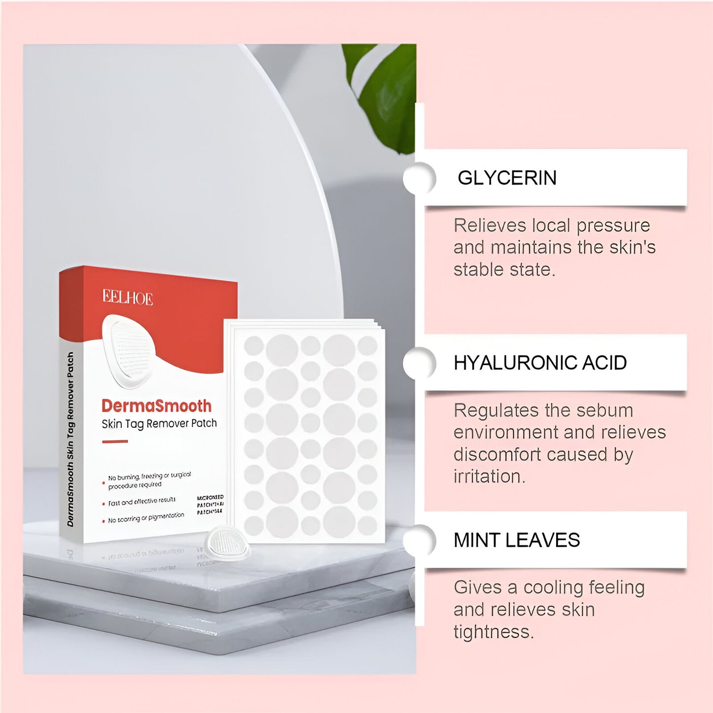 Skin Tag Remover Patch (144 Patches)