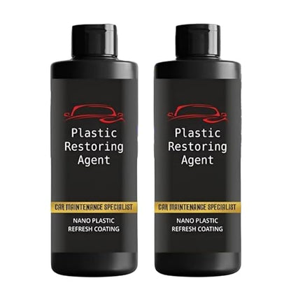 Nano Plastic Revitalizing Coating Agent for Car – Restore & Protect Plastic Surfaces with Advanced Nano Technology 100ml (Pack of 2)