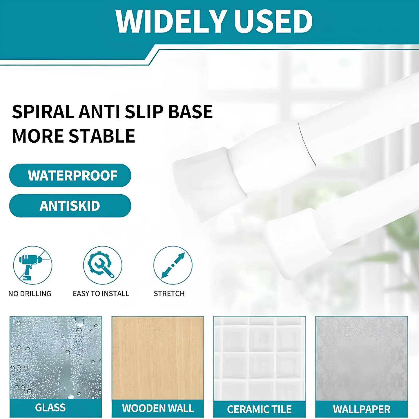 Multifunctional Adjustable Rod: The Smart Choice for Every Home