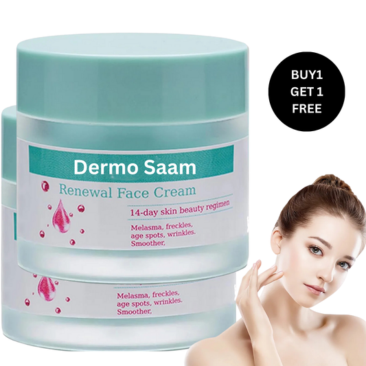 Saam renewal face cream, remove wrinkles, melasma, freckles, skin aging, dark skin (Pack Of 2)