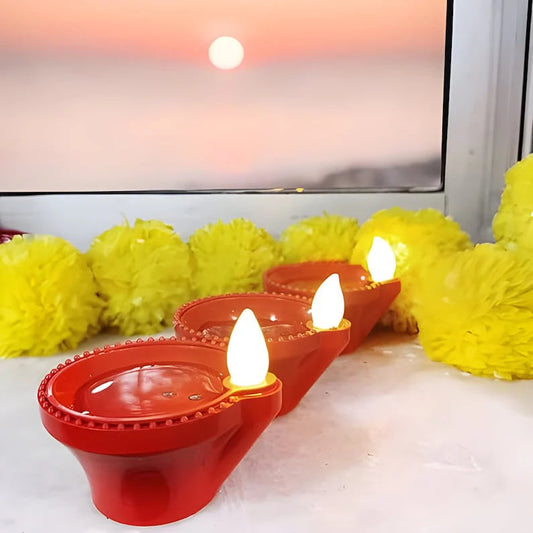 GlowFlow™ - LED Water Sensor Diya