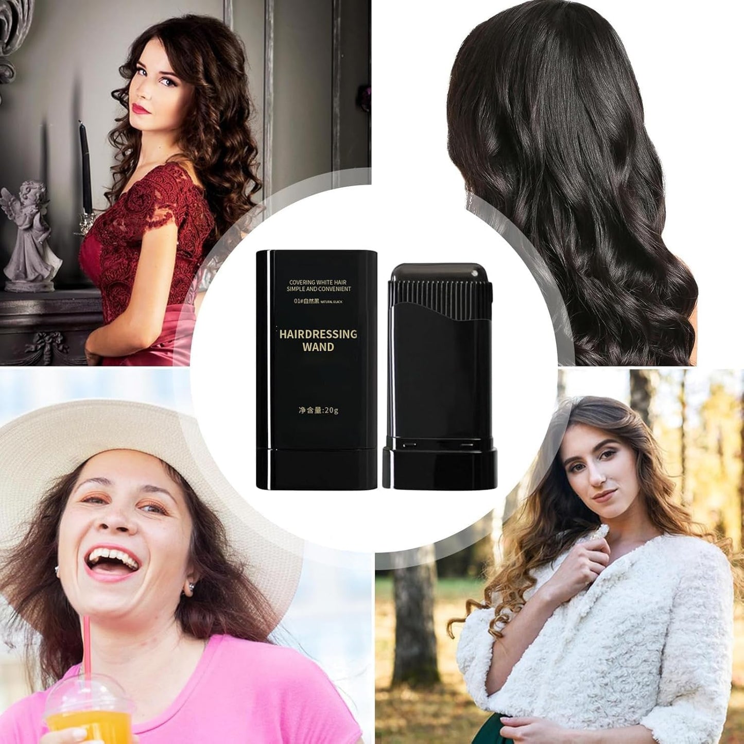 Hair Color Stick 20gm – Simple & Convenient White Hair Cover