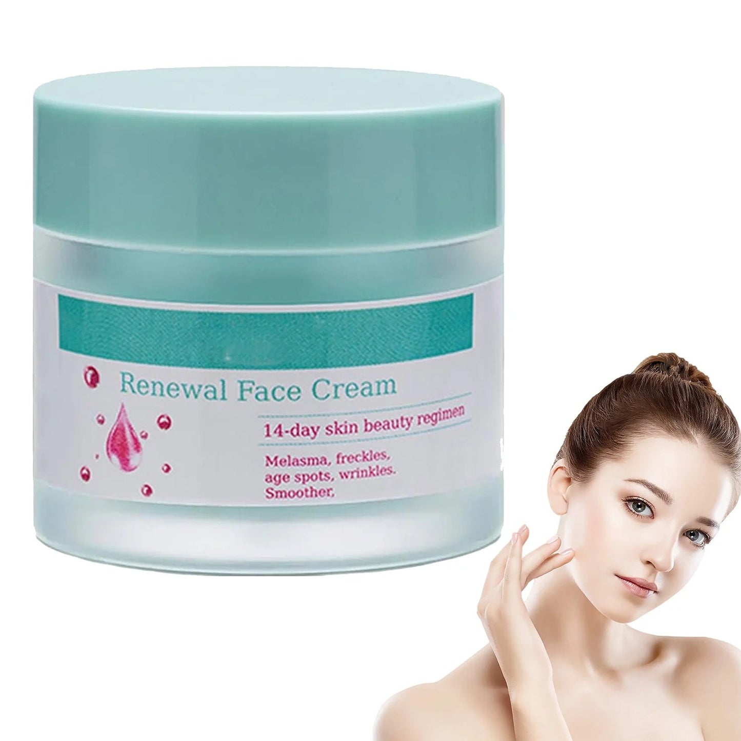 Saam renewal face cream, remove wrinkles, melasma, freckles, skin aging, dark skin (Pack Of 2)